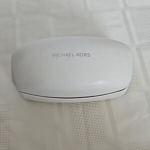 Michael Kors Women's Sunglasses Case White